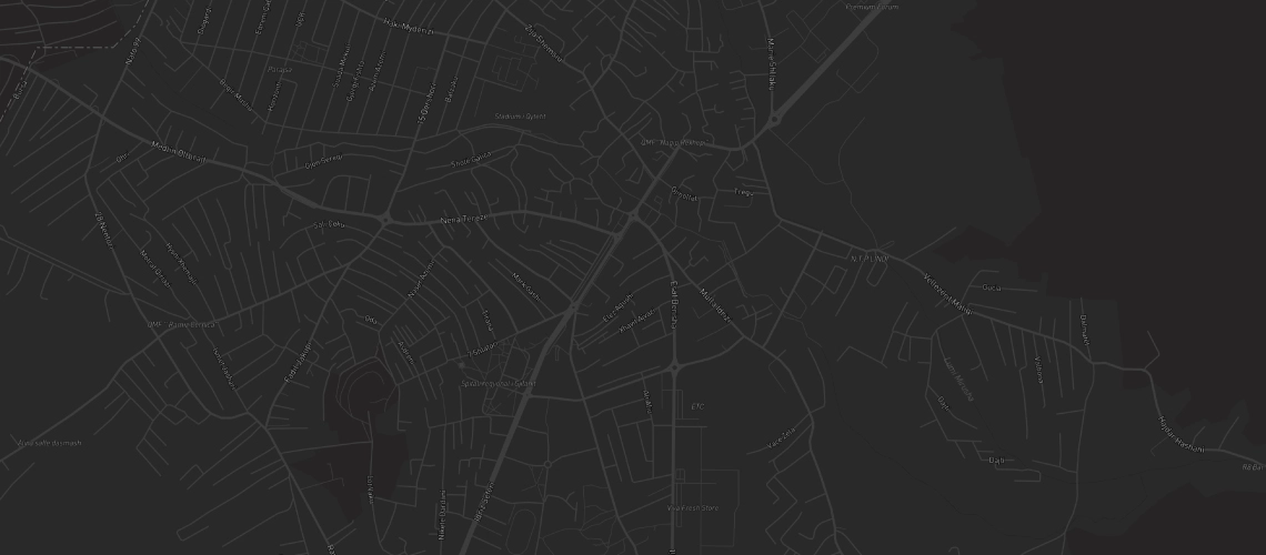 Map location in dark theme